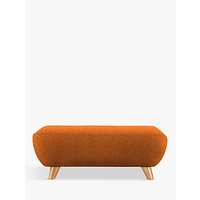 G Plan Vintage The Sixty Seven Footstool - Marl Flame
