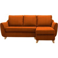 G Plan Vintage The Sixty Seven RHF Chaise End Sofa - Marl Flame