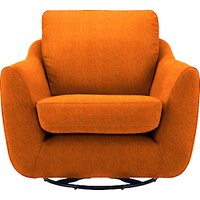 G Plan Vintage The Sixty Seven Swivel Armchair - Marl Flame