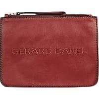 Gerard Darel Pocket Leather Pouch - Red