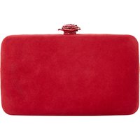 Dune Bloved Clasp Clutch - Red