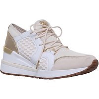 MICHAEL Michael Kors Scout Lace Up Trainers - Natural