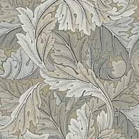Morris & Co Acanthus Wallpaper - Manilla/Stone DMA4216441