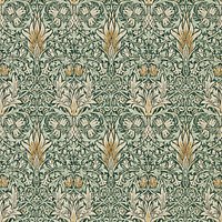 Morris & Co Snakeshead Wallpaper - Forest/Thyme DMA4216427