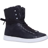 UGG Starlyn High Top Trainers - Black Leather