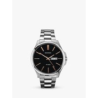 Sekonda Men's Day Date Bracelet Strap Watch - Silver/Black