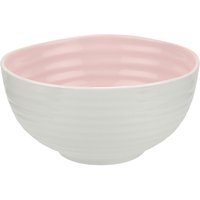 Sophie Conran For Portmeirion Bowl, Dia.14cm - White/Pink