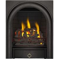 Focal Point Arch Black Manual Control Inset Gas Fire - 5023539016842