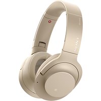 Sony WH-H900N H.ear On 2 Wireless Bluetooth NFC Over-Ear Headphones With Noise Cancellation - Gold