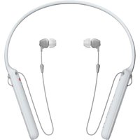Sony WI-C400 Bluetooth NFC Wireless In-Ear Headphones With Mic/Remote & Neckband - White