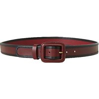 Gerard Darel Jules Two-Tone Leather Belt - Red