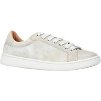 UGG Milo Lace Up Trainers - Silver Suede