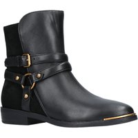 UGG Kelby Ankle Boots - Black Leather/Suede