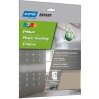 Norton 120 Fine Sandpaper Sheet Pack Of 3 - 3157629426333