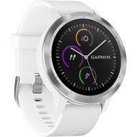 Garmin Vivoactive 3 GPS Smartwatch With Contactless Payment And HR - White/Stainless