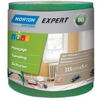 Norton 80 Medium Sandpaper Roll - 3157629426395