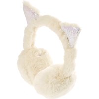 White Soft Cat Earmuffs