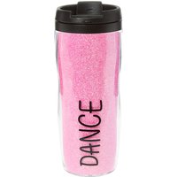 Pink Glitter Dance Tumbler