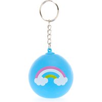 Rainbow Stress Ball Keychain