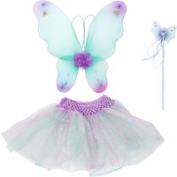 Kids Blue & Purple Fairy Dress Up Set