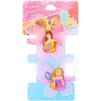2 Pack Disney Princess Butterfly Hair Clips