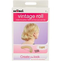 Scunci Blonde Vintage Hair Roll Kit