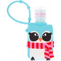 Snowflake The Owl Holder With Blueberry Scented Hand Lotion