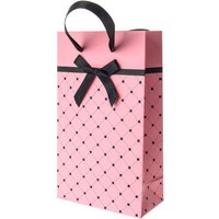 Small Pink Spotted Gift Bag