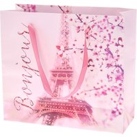 Pink Eiffel Tower Medium Gift Bag