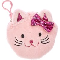Pink Soft Cat Coin Purse