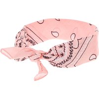 Light Pink Paisley Bandana Headwrap