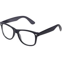 Kids Black Rubber Geek Glasses