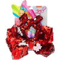 Jojo Siwa Red Reversible Sequin Bow-Mazing Hair Bow + Bow-nus Mini Bow