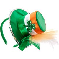 Irish Flag Top Hat Headband