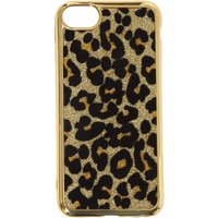 Metallic Gold Leopard Print Phone Case