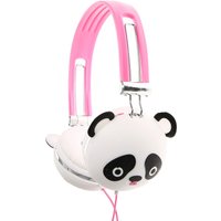 Pink Panda Headphones
