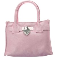 Kids Pink Faux Leather Handbag