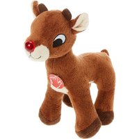 Talking And Flashing Rudolph Soft Toy