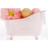 Rose Gold Tub Bath Set