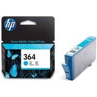 HP 364 Cyan Ink Cartridge, Cyan