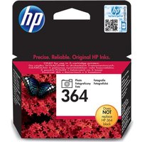 HP 364 Black Photo Ink Cartridge, Black