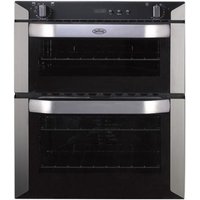 BELLING BI70F Electric Built-under Double Oven - Stainless Steel, Stainless Steel