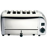 DUALIT Vario 378701 6-Slice Toaster - Stainless Steel, Stainless Steel