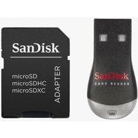 SANDISK USB 2.0 Memory Card Reader & SD Adapter