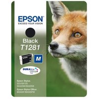 EPSON Fox T1281 Black Ink Cartridge, Black
