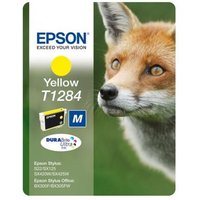 EPSON Fox T1284 Yellow Ink Cartridge, Yellow