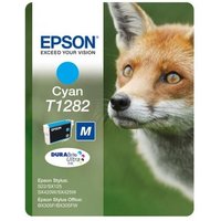 EPSON Fox T1282 Cyan Ink Cartridge, Cyan