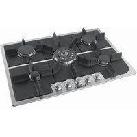 HOOVER HGH75SQDX Gas Hob - Stainless Steel, Stainless Steel