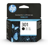 HP 301 Black Ink Cartridge, Black