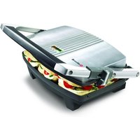 BREVILLE VST025 Cafe-Style Sandwich Press - Brushed Stainless Steel, Stainless Steel